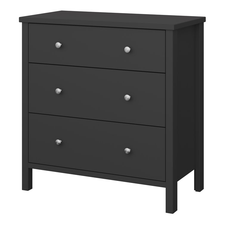 ClassicLiving Eka 3 Drawer Chest of Drawers Wayfair.co.uk